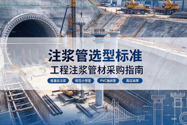 高台注浆管选型标准