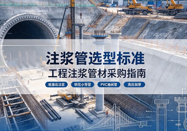 高台注浆管选型标准